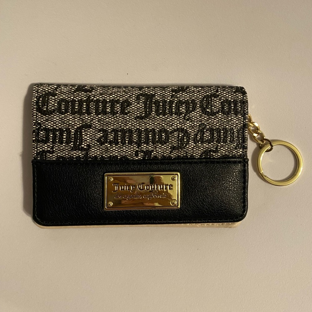 Brand New Juicy Couture Monogram Wallet WITH keychain